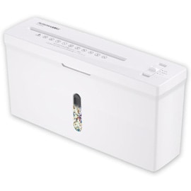 AURORA オーロラ 卓上シュレッダー DS250MQ コンパクト ホワイト 家庭用