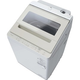 日立 ビートウォッシュ BW-V80P-C 全自動洗濯機 8kg サテンベージュ