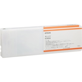 エプソン 純正インクカートリッジ ICOR58 オレンジ 700ml 大判プリンター用
