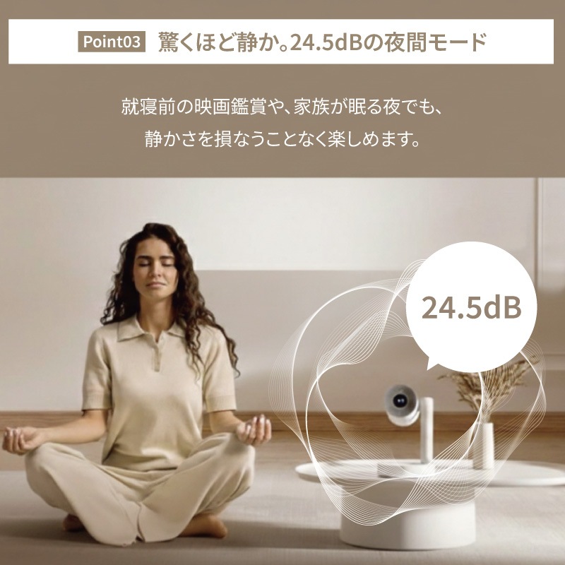 A1223 ETOE プロジェクター Starfish Plus Google TV搭載