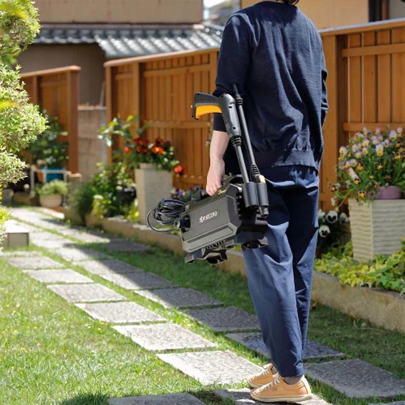 京セラ 高圧洗浄機 AJPN-1220 小型 家庭用 おすすめ 洗車 雨どい ベランダ 掃除 Kyocera 旧リョービ RYOBI | 12