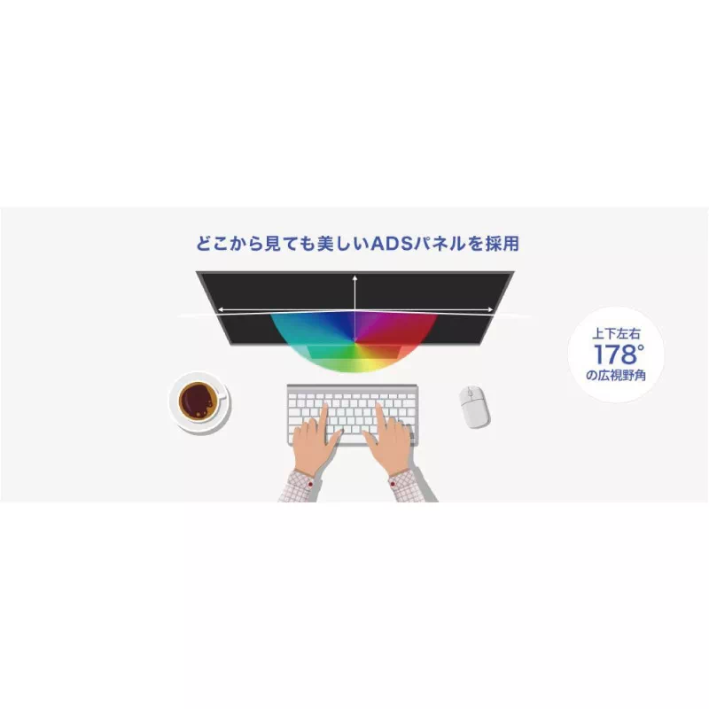 IODATA アイ・オー・データ LCD-C241DB 23.8型 フルHD 広視野角ADSパネル スピーカー内蔵 液晶ディスプレイ | 7