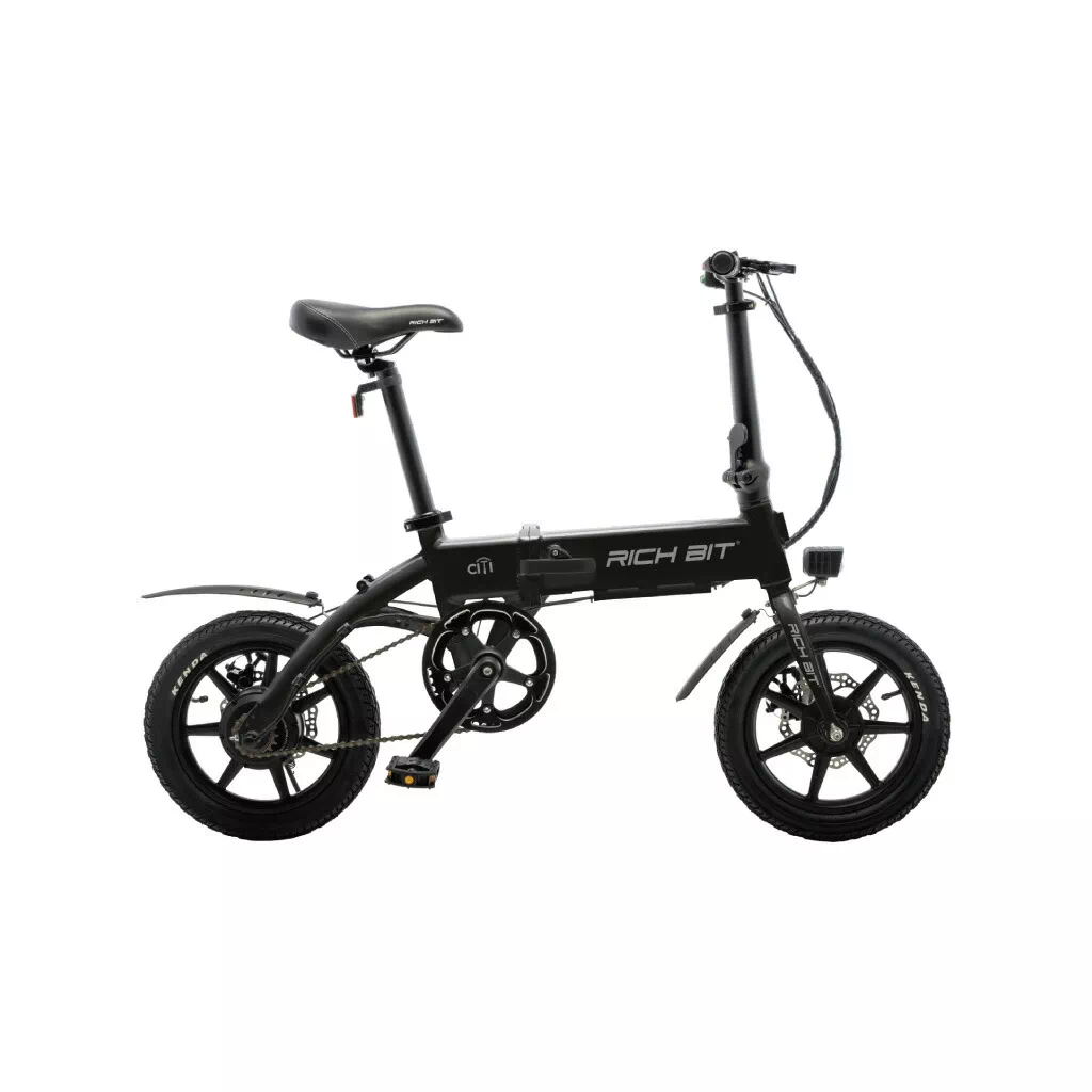 RICHBIT CITY RICH-CA 電動アシスト自転車 シティブラック スノー