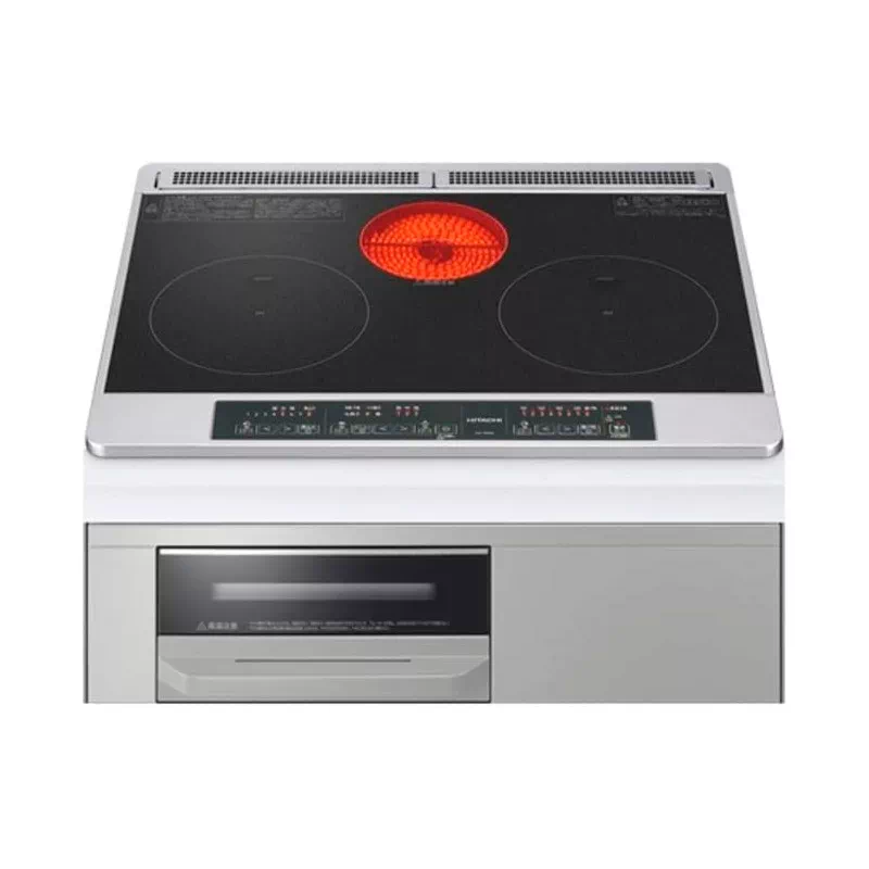 HT-M6S-K 日立 3口IHクッキングヒーター 60cm 200V