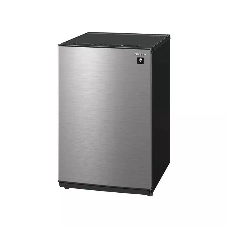 シャープ SHARP グルメクール ファン式冷凍庫 メタリックグレー 72L 1