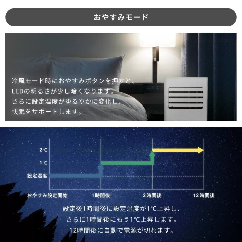 Pure Luxe ポータブルクーラー PU-POCOAA 工事不要 冷風機 冷風扇 除湿機 除湿器 送風機 ポータブルエアコン 持ち運び 置き型 | 10