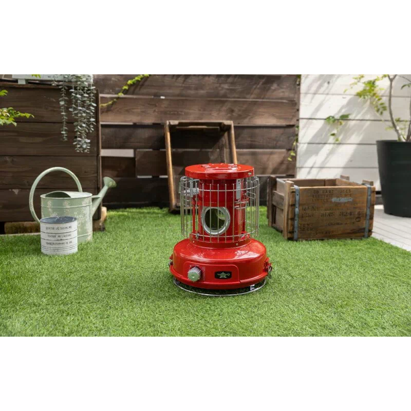 日本エー・アイ・シー AIC JAPAN ポータブル ガスストーブ Aladdin レッド SAG-BF02C R | 4