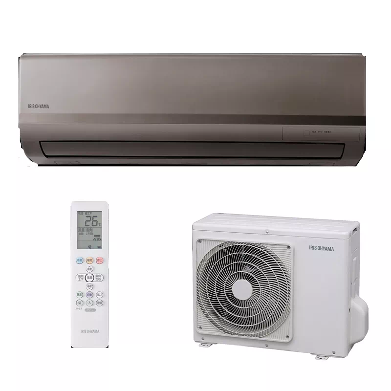 IRA-2221BR アイリスオーヤマ エアコン 6畳 2.2kW 100V メタリックブラウン