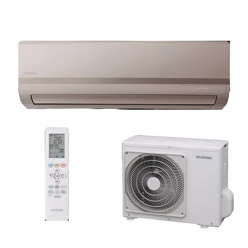 IRA-2821G アイリスオーヤマ エアコン 10畳 2.8kW 100V メタリックゴールド