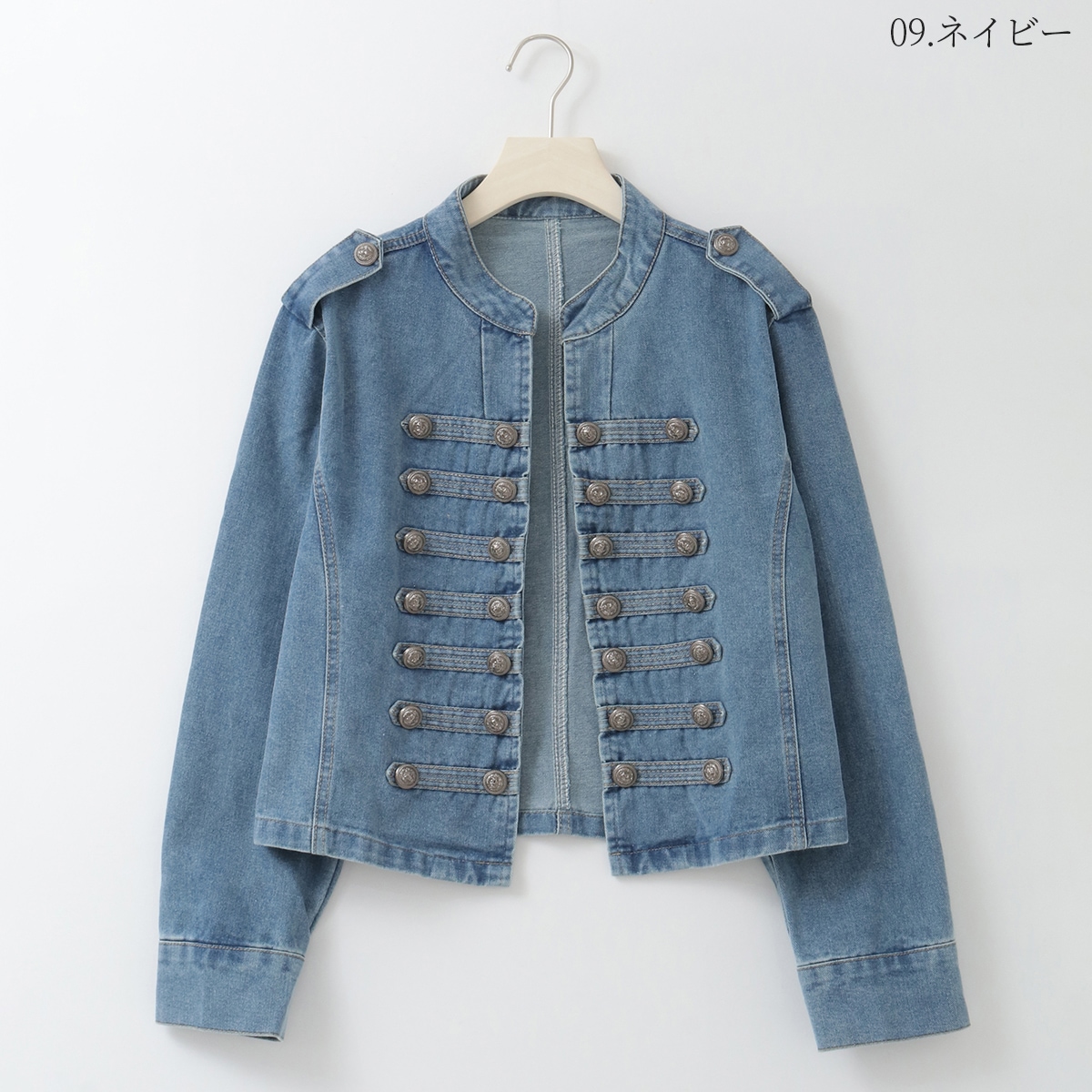 ナポレオンデニムジャケット[22034486]vivid｜Vivid｜galleryonline