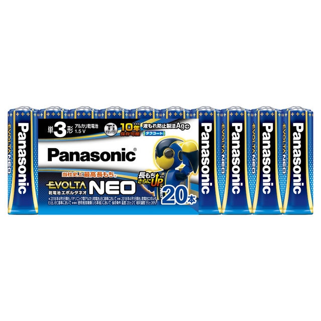 ظꢨѥʥ˥åñ3륫괥20ܡEVOLTA NEO LR6NJ/20SWPanasonicܥ륿