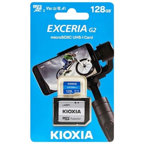 microSDXC 128GB  LMEX2L128GG2 G2 UHS-I U3 V30 4K A1 SDץ