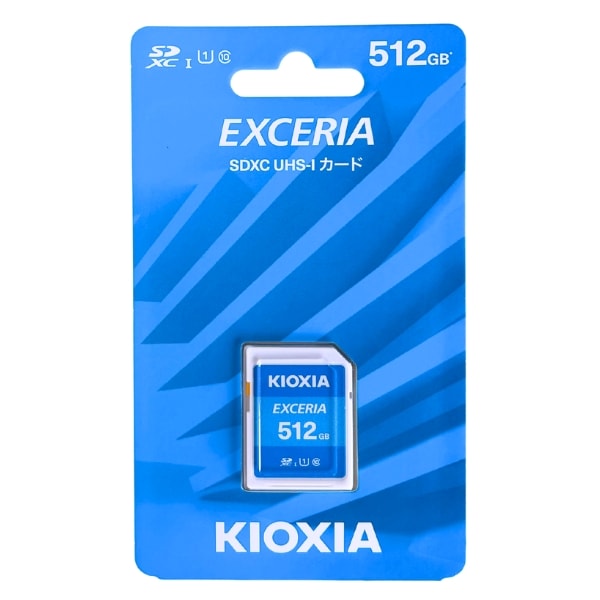 SDXCカード 512GB 日本製キオクシア KLNEA512G UHS-I Class10