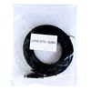 �ե�å����� LAN�����֥� 3m  CAT6 ���ޤ��ɻ� RJ45���ͥ��� LANCAT6-3MBK