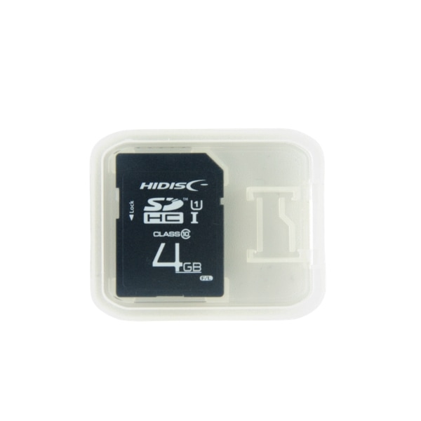 SDHC������ �ߥ˥������� 4GB HIDISC CLASS10 �Х륯�� SD �����ǥ���