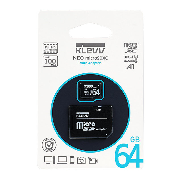 microSDカード 64GB 高速＆永久保証 世界2位Hynixブランド K064GUSD3U3