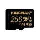 microSDカード 256GB 高速・5年保証 キングマックス Class10 UHS-I U3 V30 A1 KM256GMCSDUHSPM1A microSDXC マイクロSD microSD