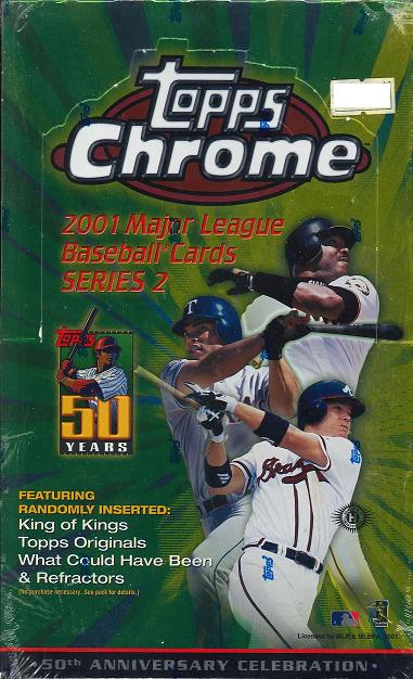 2001トップスクロームトレードのイチロー、プホルスのROYカードです