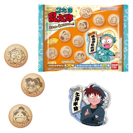 忍たま乱太郎 ステッカー付きビスケット の段 （食玩） BOX 2024年12月