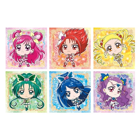 予約）にふぉるめーしょんプリキュアオールスターズシール