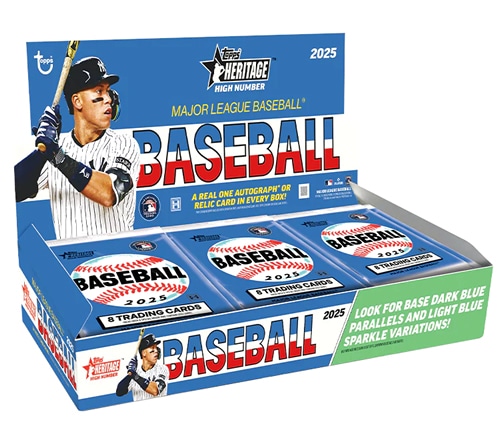 MLB 2025 TOPPS HERITAGE HIGH NUMBER HOBBY BOX（送料無料）