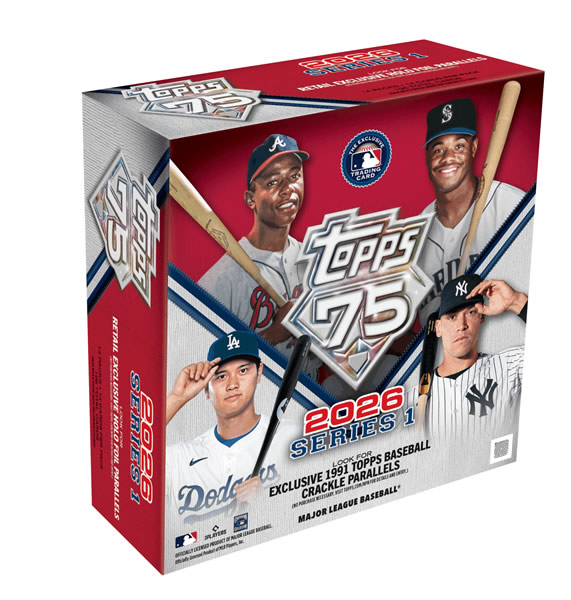 MLB 2026 TOPPS SERIES 1 MEGA BOX（送料無料） 2026年2月中旬発売