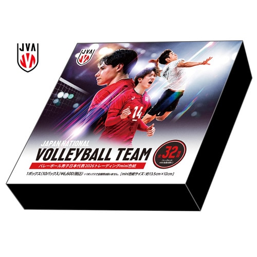 予約)バレーボール男子日本代表2026トレーディングmini色紙 BOX 2026 予約)バレーボール男子日本代表2026トレーディングmini色紙 BOX 2026