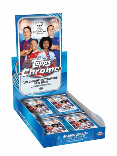 SOCCER 2025-26 TOPPS CHROME UWCL HOBBY UEFA WOMEN'S CHAMPIONS