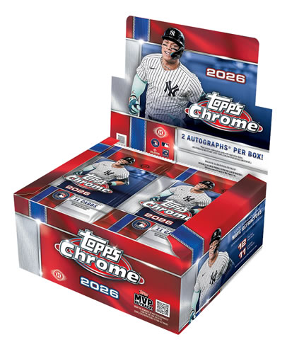 MLB 2026 TOPPS CHROME JUMBO BOX（送料無料）