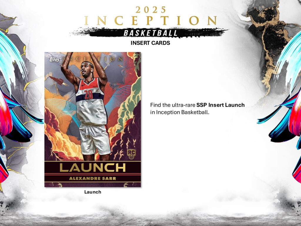2024-25 TOPPS INCEPTION BASKETBALL HOBBY BOX