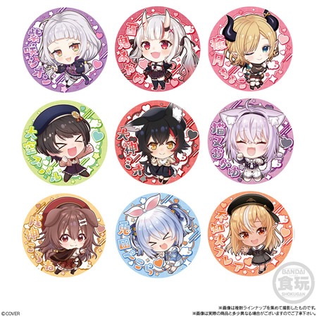 ホロライブプロダクション 缶バッジスナック vol.1 （食玩） BOX 2025