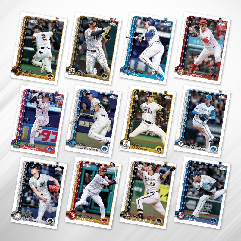 予約）2025 TOPPS NPB CHROME クローム ベースボールカード BOX