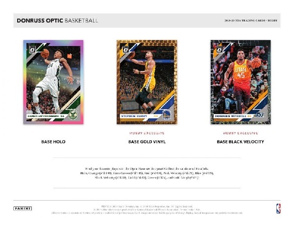 NBA 2019/2020 DONRUSS OPTIC BASKETBALL HOBBY BOX