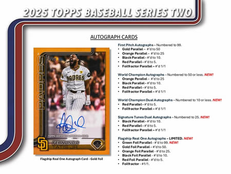 MLB 2025 TOPPS SERIES 2 JUMBO BOX
