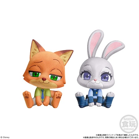 モフきゅんおすわりどーる ディズニーキャラクターズ （食玩） BOX