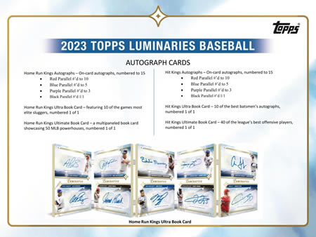 MLB 2023 TOPPS LUMINARIES BASEBALL HOBBY BOX