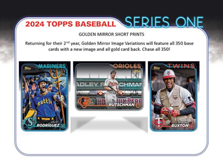MLB 2024 TOPPS SERIES 1 HOBBY BOX