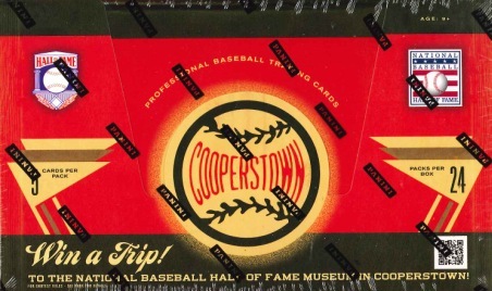 2012 PANINI COOPERSTOWN BASEBALL HOBBY BOX