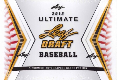 뢣2012 LEAF ULTIMATE DRAFT BASEBALL BOX