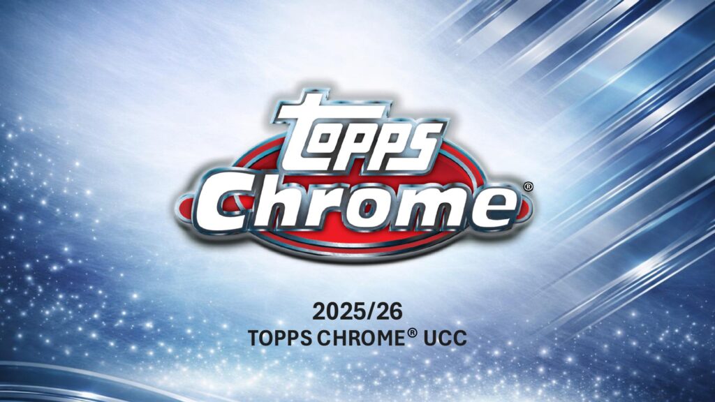 SOCCER 2025-26 TOPPS CHROME UCC HOBBY BOX（送料無料）