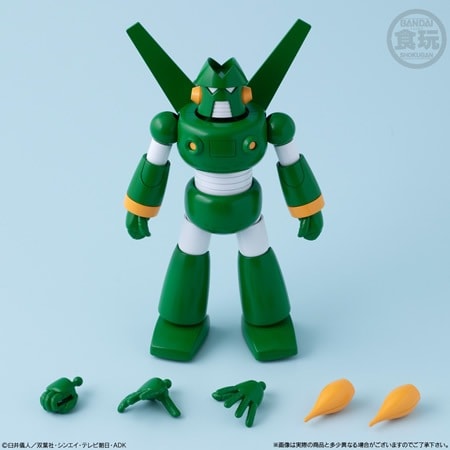 クレヨンしんちゃん スーパーロボット天国 未組立 カンタムロボ ガレージキット ☆カンタム・3形態セット クレヨンしんちゃん スーパーロボット