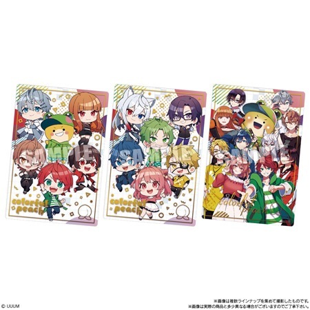 賞味期限2025年8月】カラフルピーチ ウエハース （食玩） BOX（送料