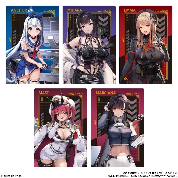 NIKKE ニッケ 勝利の女神ウエハースvol.2 カードコンプリート全28種 勝利の女神：NIKKE ウエハース2 （食玩） BOX 2024年6月17日発売予定