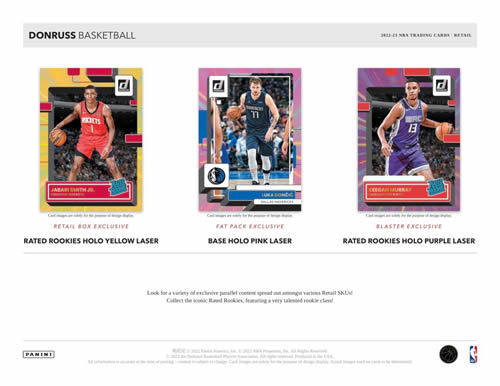 NBA 2022-23 PANINI DONRUSS BASKETBALL BLASTER BOX