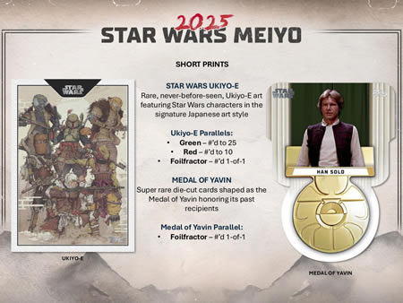 2025 TOPPS STAR WARS MEIYO 名誉 HOBBY BOX