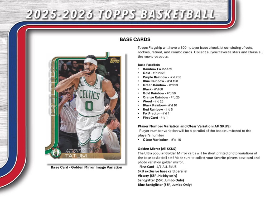 ☆お一人様1点限り☆NBA 2025-26 TOPPS FLAGSHIP HOBBY BOX