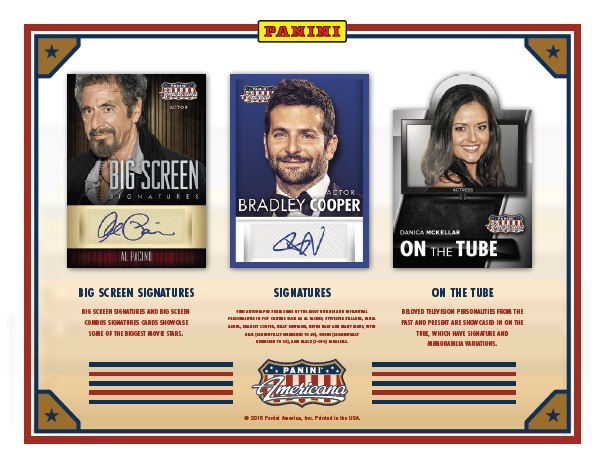 2015 PANINI AMERICANA BOX（送料無料）