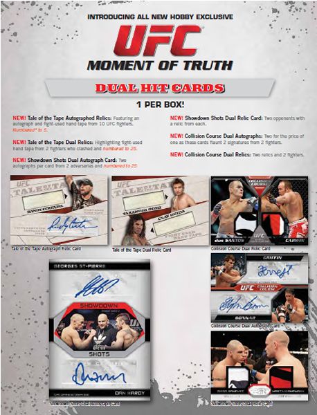2011 UFC MOMENT OF TRUTH トレーディングカード BOX