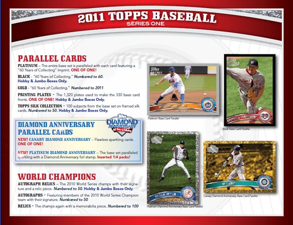 MLB 2011 TOPPS 1 JUMBO ȥ졼ǥ󥰥