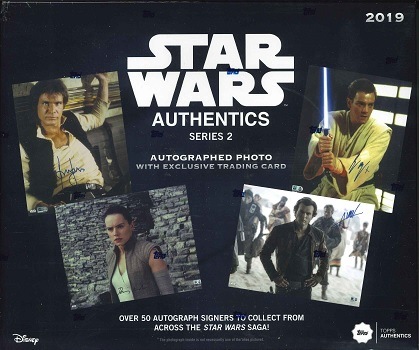 2019 TOPPS STAR WARS AUTHENTICS BLIND PACK SERIES 2 HOBBY